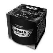 Ароматизатор гелевый «Aroma Motors» BLACK STAR 1 шт/упк, картонная упаковка