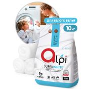 Средство моющее синтетическое порошкообразное Alpi  для белого белья 10 кг