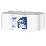 Бумажные полотенца «PROtissue Premium» рулонные 2-х слойные 1 шт/упк, белый, целлюлоза, 38 мм x 205