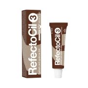 Краска для бровей и ресниц RefectoCil № 3 15 мл, Коричневый, 1 шт/упк