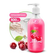 Крем-мыло жидкое увлажняющее «Milana спелая черешня» (флакон 500 мл)