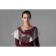 Пелерина П/э Прозрачный радиус 39 см 25 шт/упк