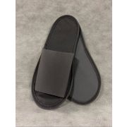 Тапочки Т-3031 Графит/Графит, размер 42, открытый мыс, ЭВА, 25 пар/уп, флоу-пак